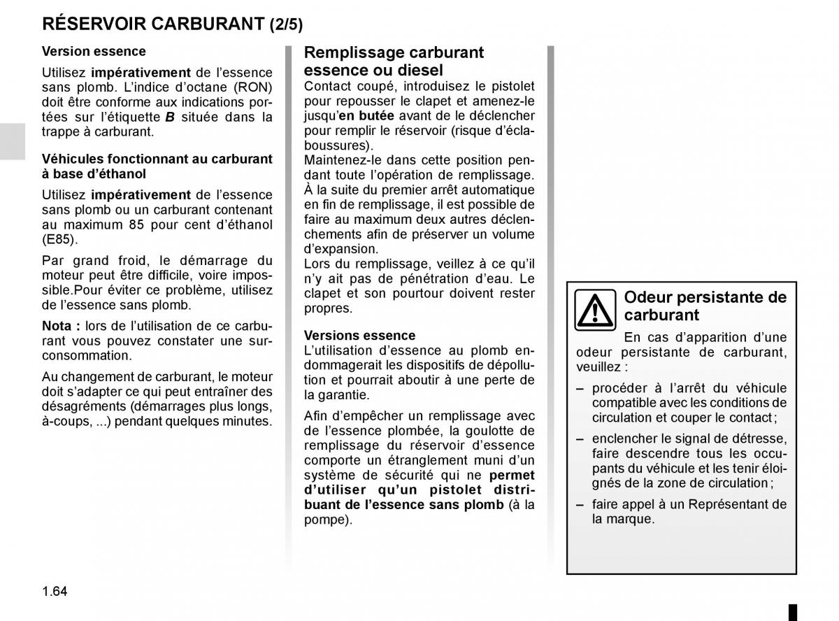 Dacia Logan II 2 manuel du proprietaire / page 69