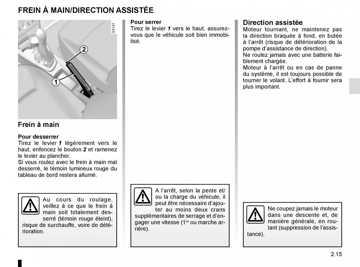 Dacia Logan II 2 manuel du proprietaire / page 88