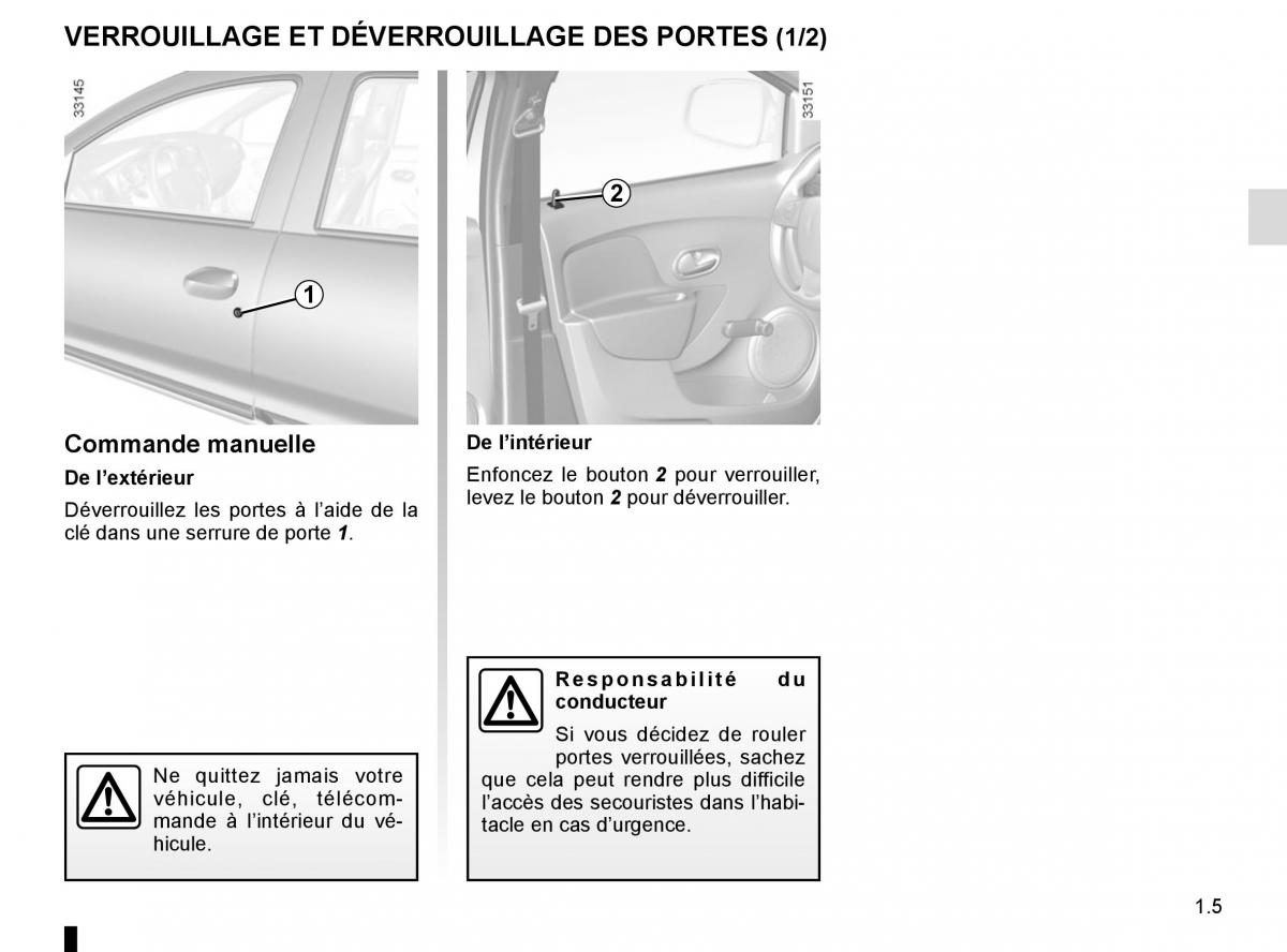 Dacia Logan II 2 manuel du proprietaire / page 10