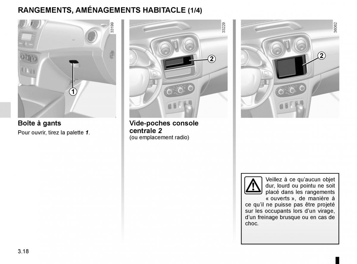 Dacia Logan II 2 manuel du proprietaire / page 119