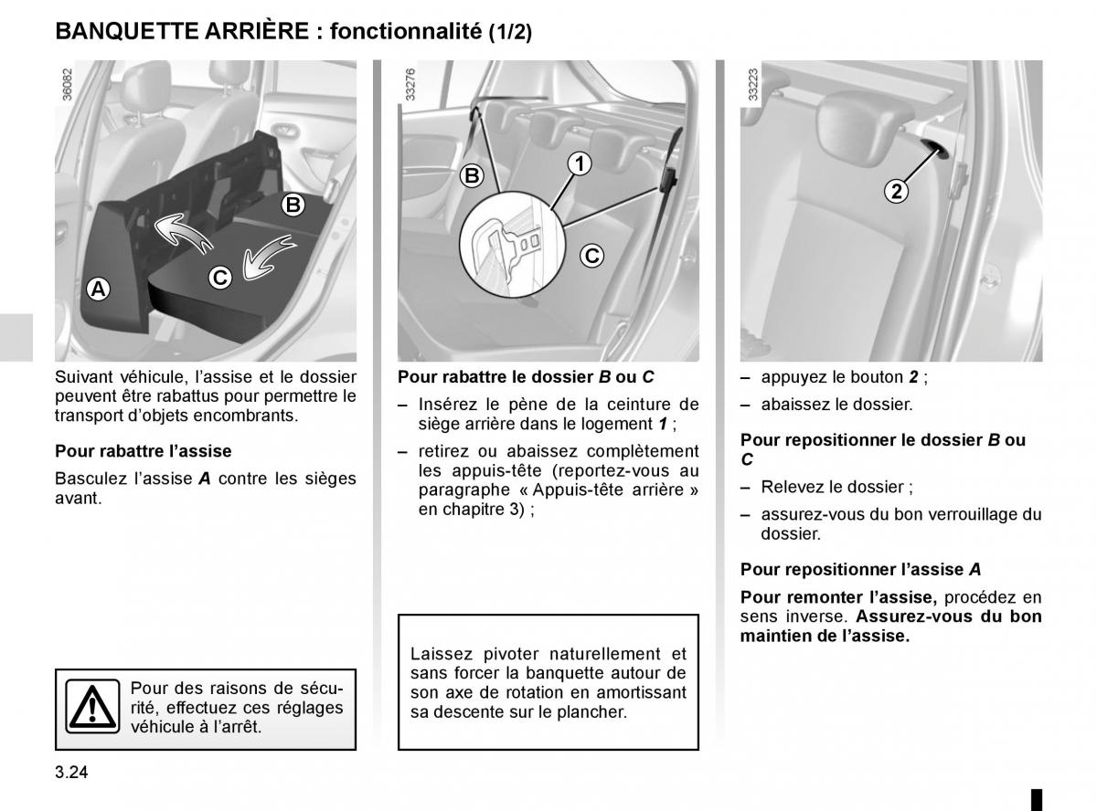 Dacia Logan II 2 manuel du proprietaire / page 125