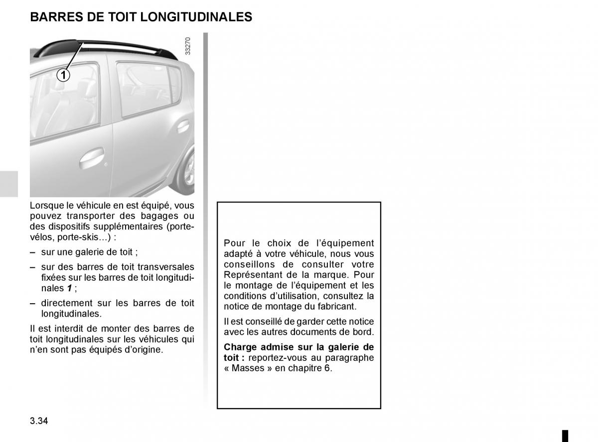 Dacia Logan II 2 manuel du proprietaire / page 135