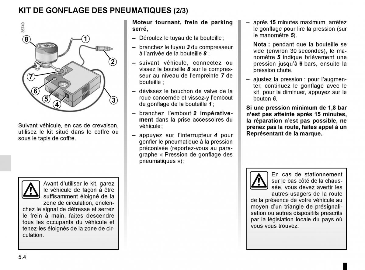 Dacia Logan II 2 manuel du proprietaire / page 157