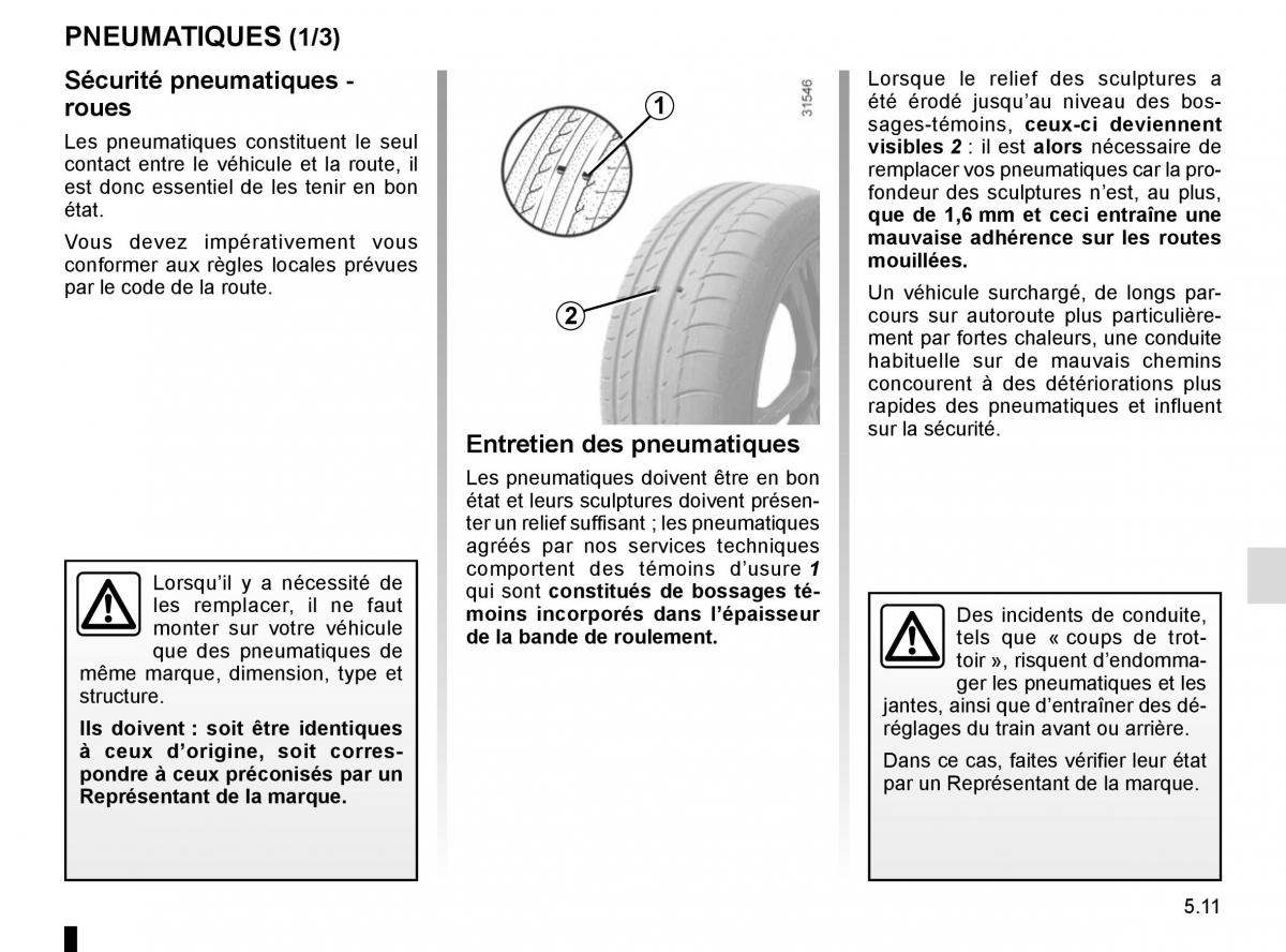 Dacia Logan II 2 manuel du proprietaire / page 164