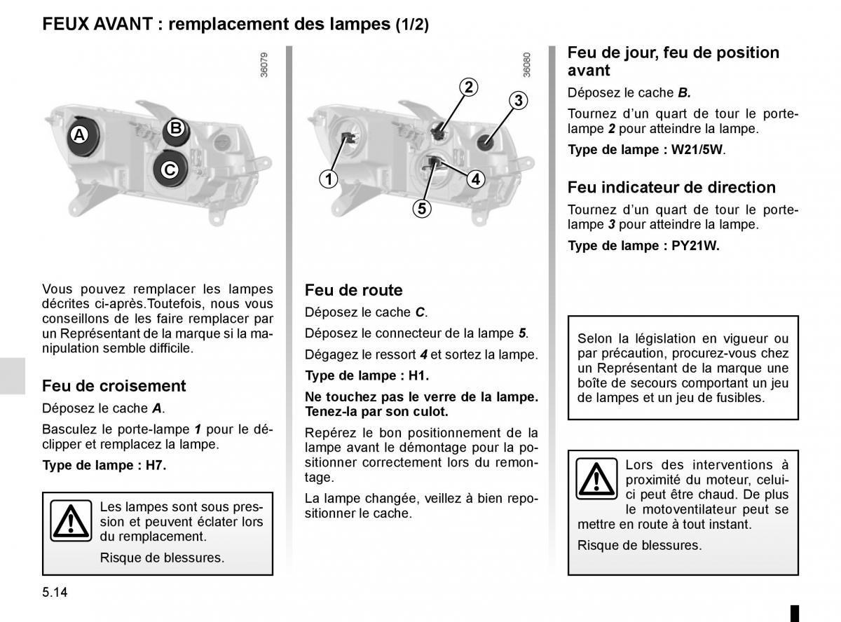 Dacia Logan II 2 manuel du proprietaire / page 167