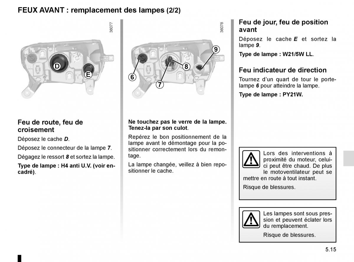 Dacia Logan II 2 manuel du proprietaire / page 168