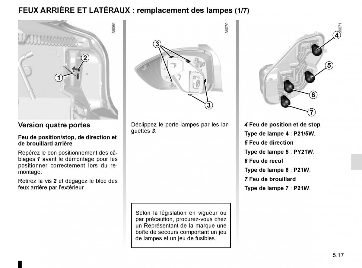 Dacia Logan II 2 manuel du proprietaire / page 170