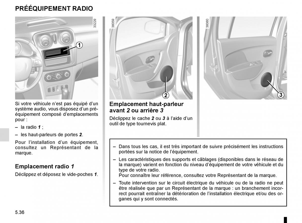 Dacia Logan II 2 manuel du proprietaire / page 189