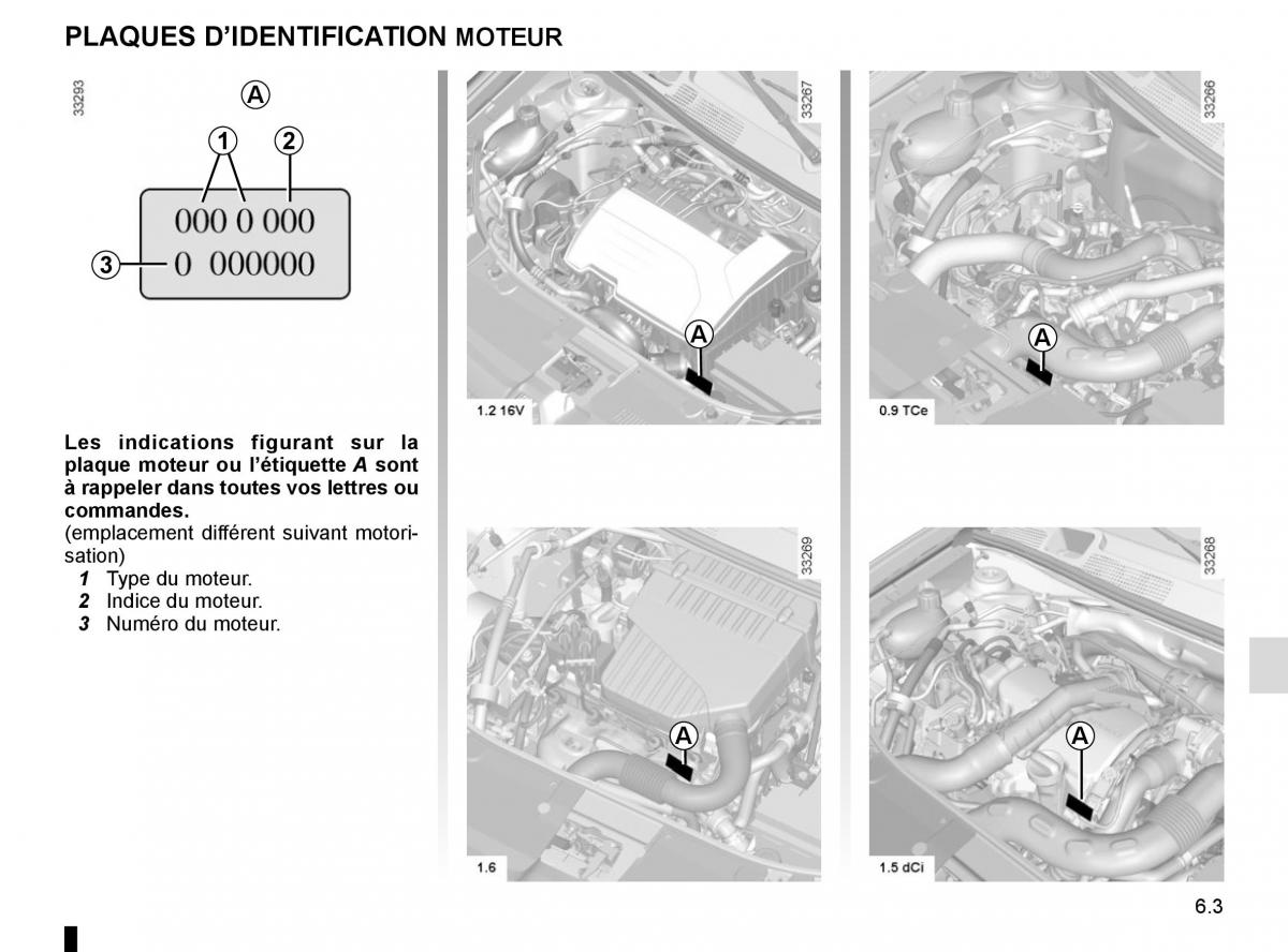 Dacia Logan II 2 manuel du proprietaire / page 198