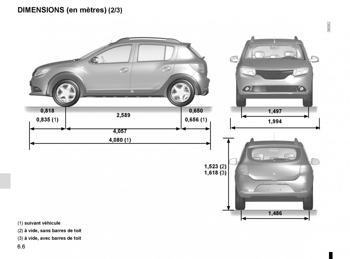 Dacia Logan II 2 manuel du proprietaire / page 201