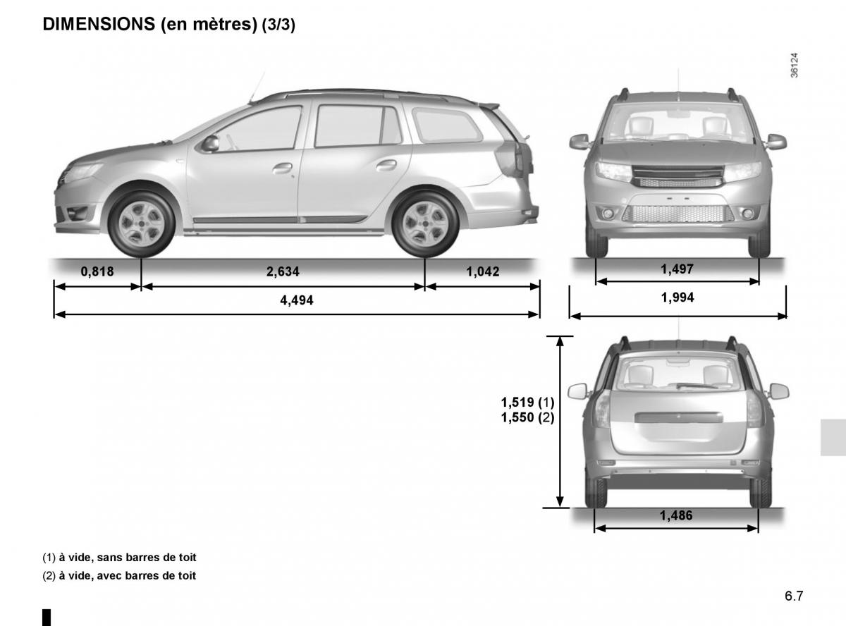 Dacia Logan II 2 manuel du proprietaire / page 202