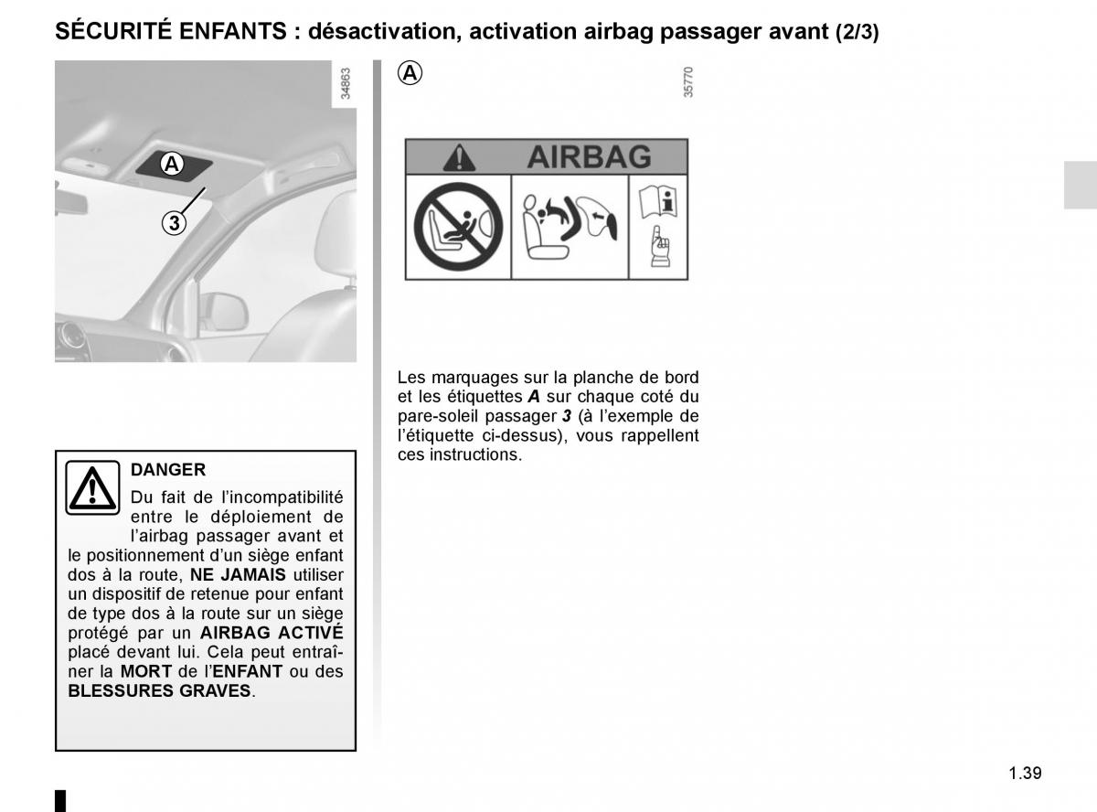 Dacia Logan II 2 manuel du proprietaire / page 44