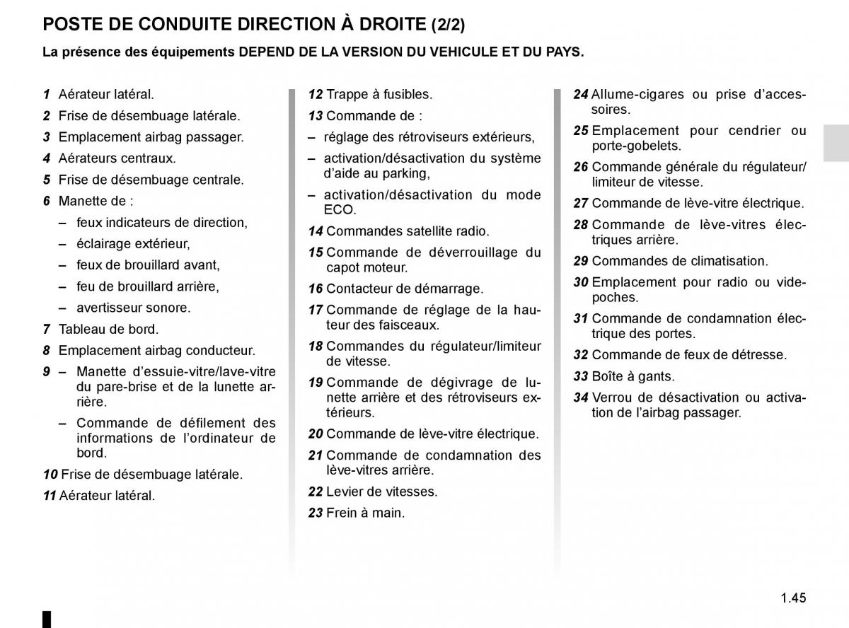 Dacia Logan II 2 manuel du proprietaire / page 50