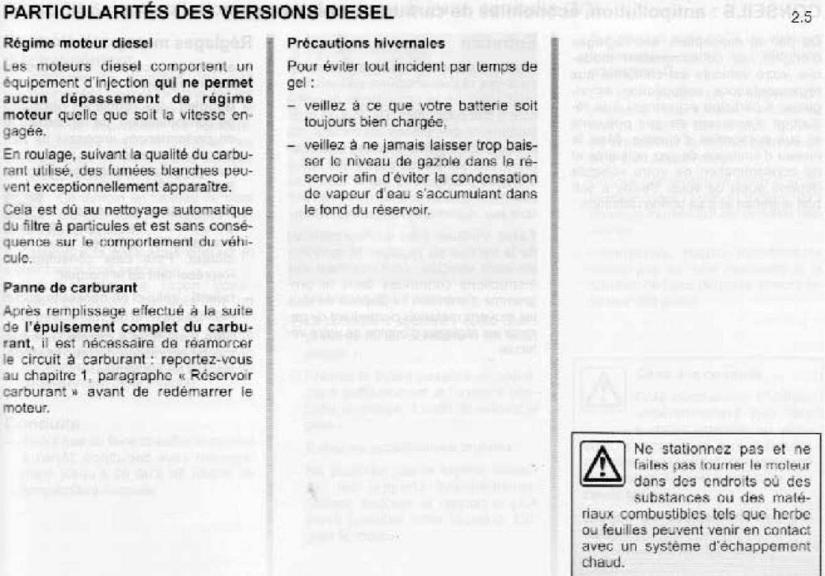 Dacia Sandero I 1 manuel du proprietaire / page 71