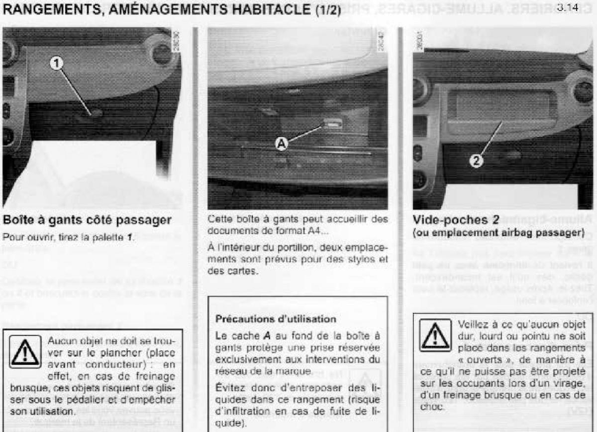 Dacia Sandero I 1 manuel du proprietaire / page 81