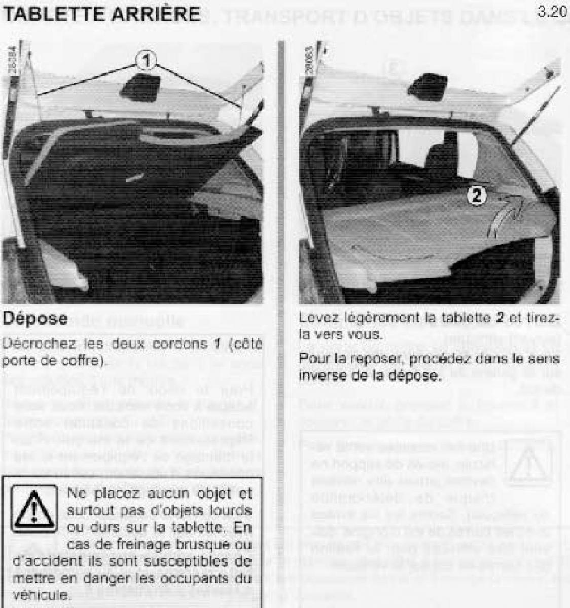 Dacia Sandero I 1 manuel du proprietaire / page 88