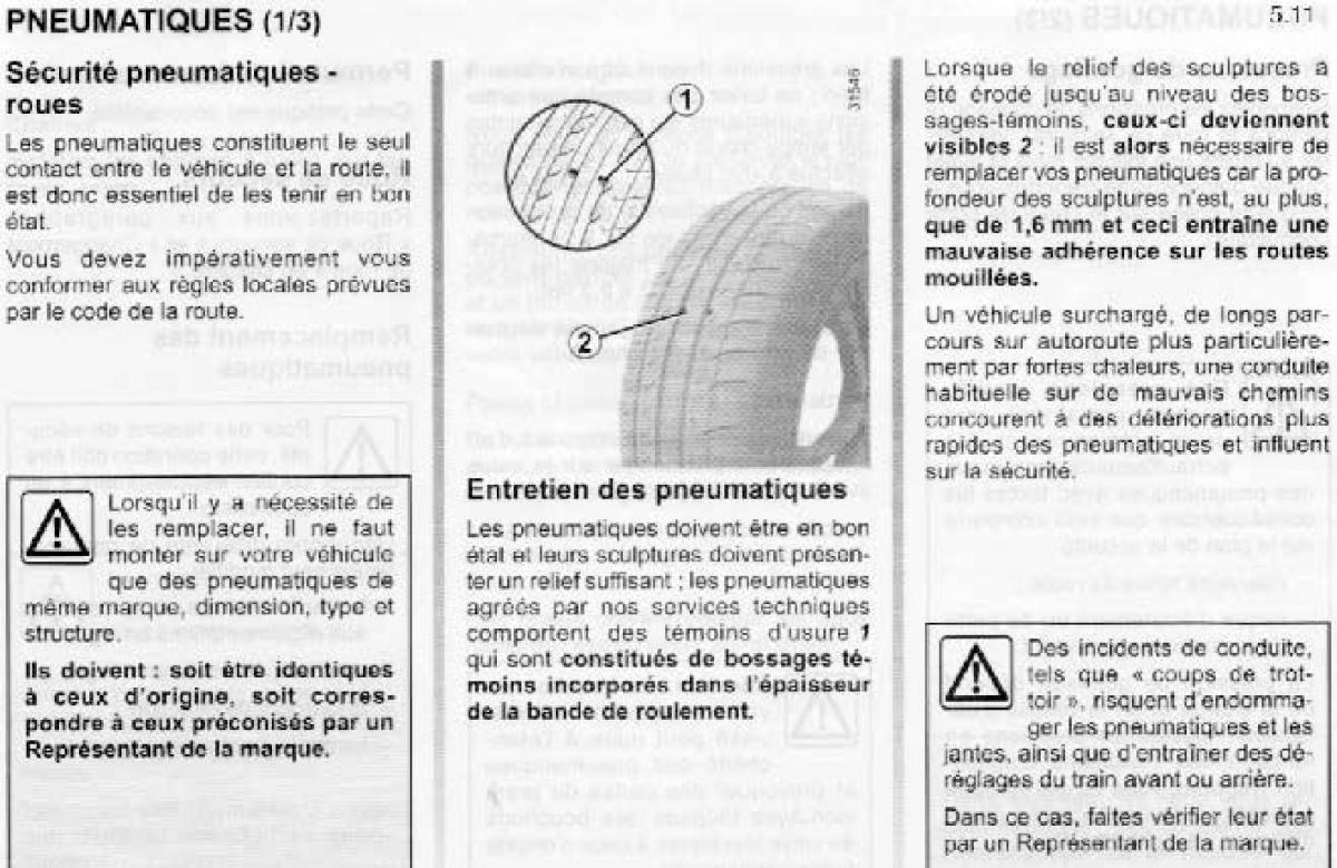 Dacia Sandero I 1 manuel du proprietaire / page 115