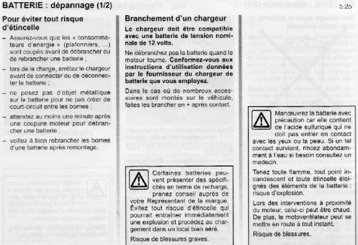 Dacia Sandero I 1 manuel du proprietaire / page 130