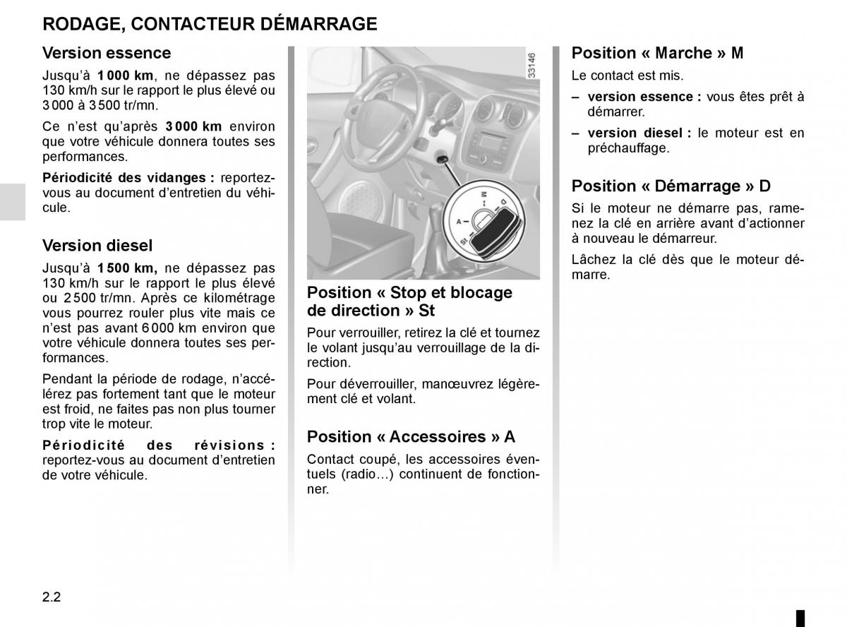 Dacia Sandero II 2 manuel du proprietaire / page 75