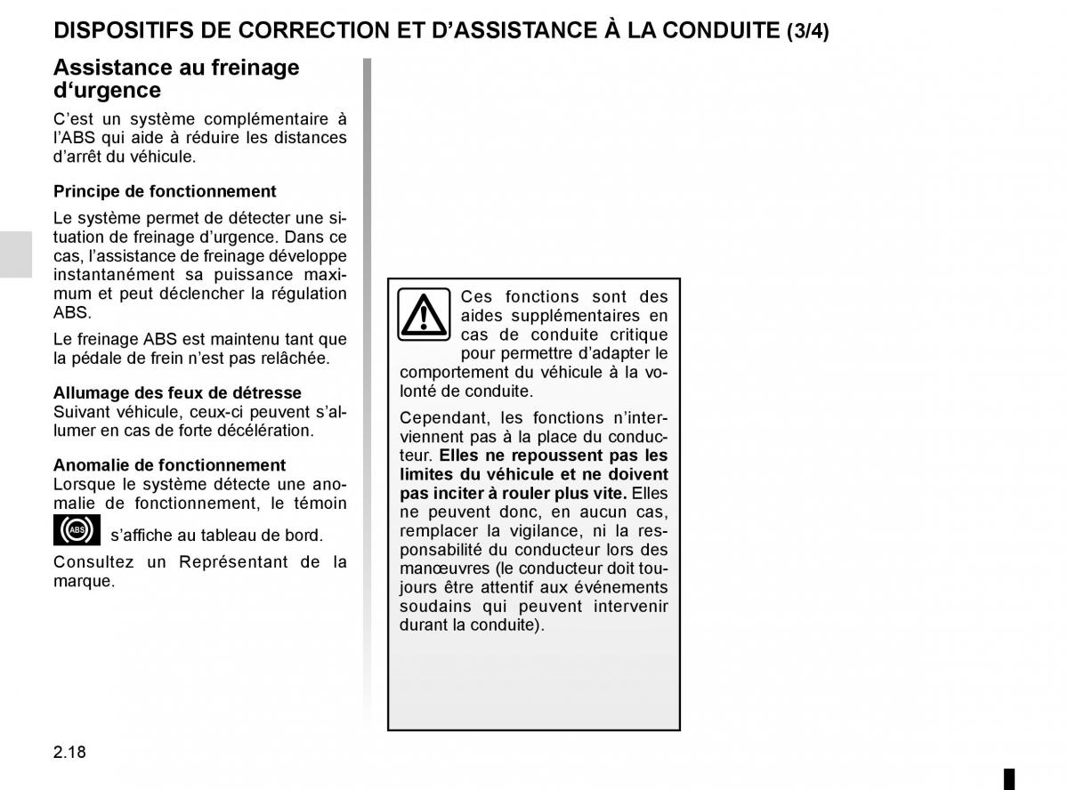 Dacia Sandero II 2 manuel du proprietaire / page 91