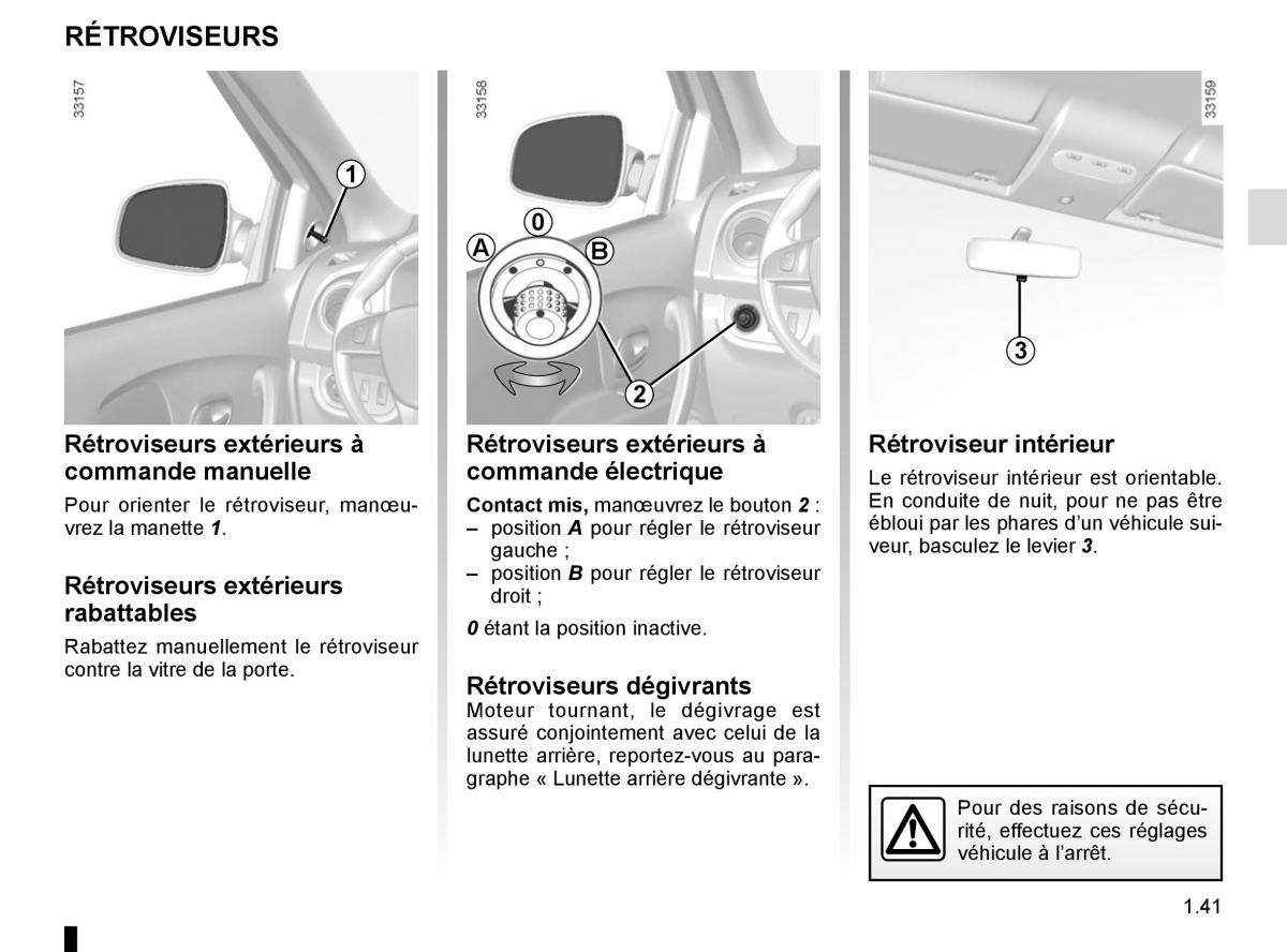 Dacia Sandero II 2 manuel du proprietaire / page 46