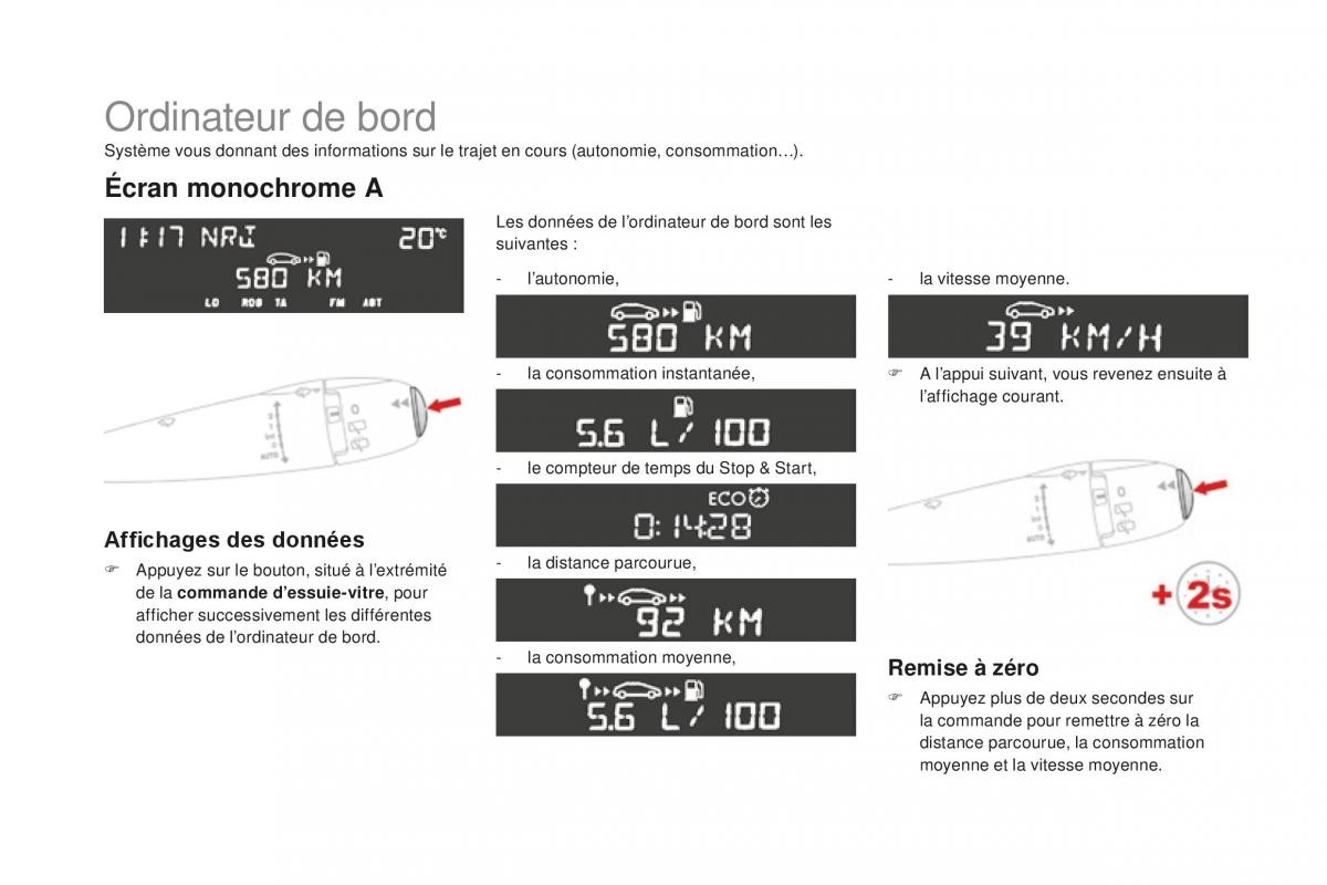 DS3 manuel du proprietaire / page 56