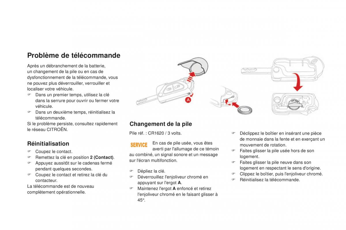 DS3 manuel du proprietaire / page 64