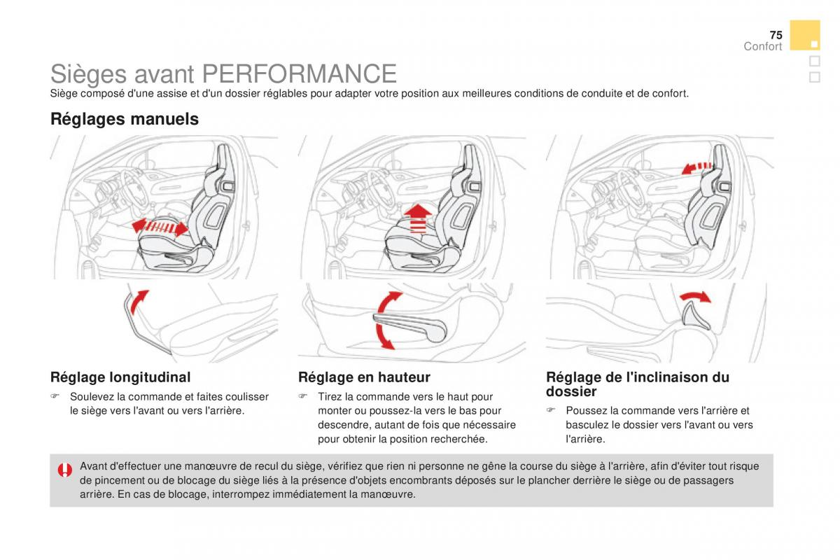 DS3 manuel du proprietaire / page 77