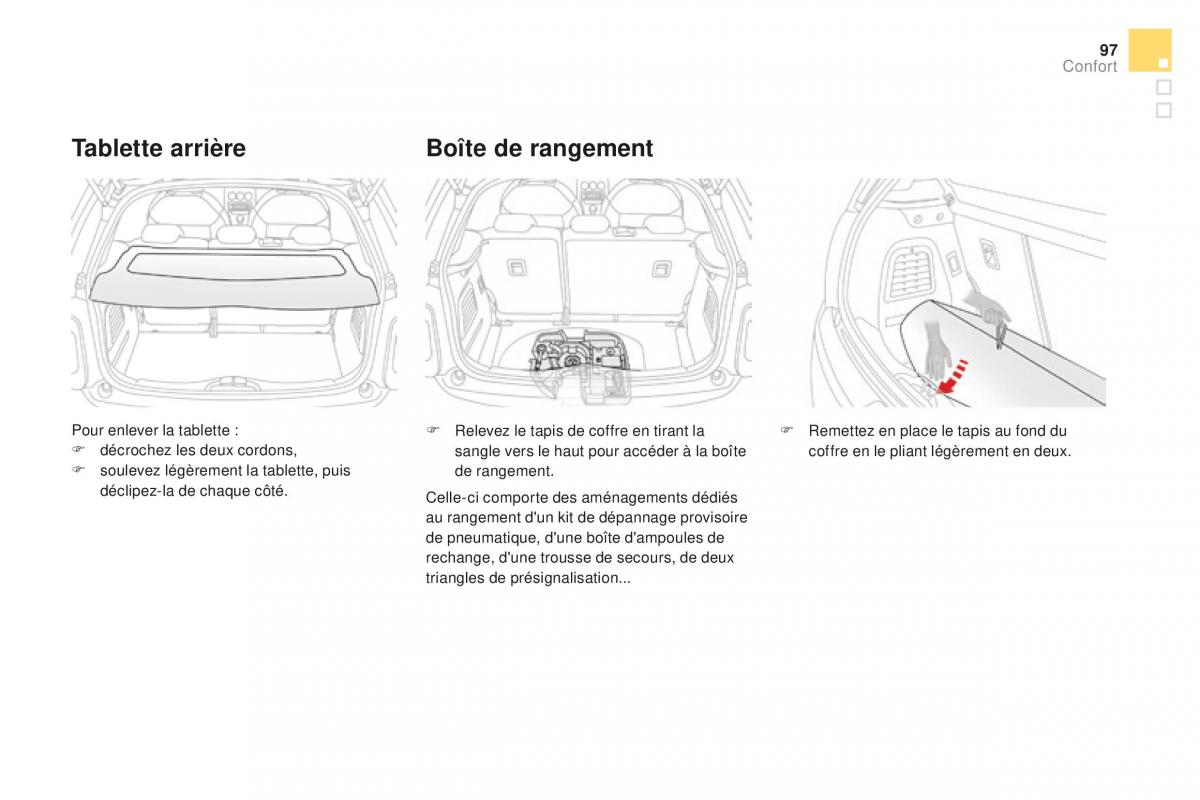 DS3 manuel du proprietaire / page 99