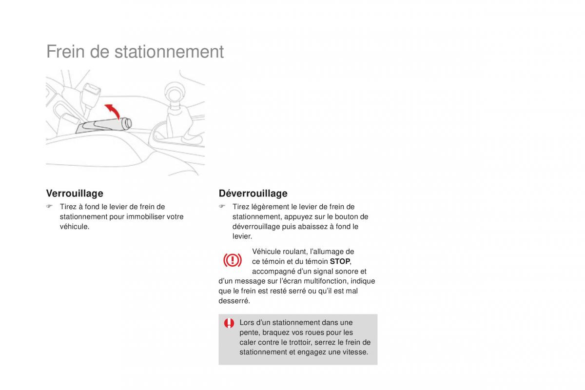 DS3 manuel du proprietaire / page 106