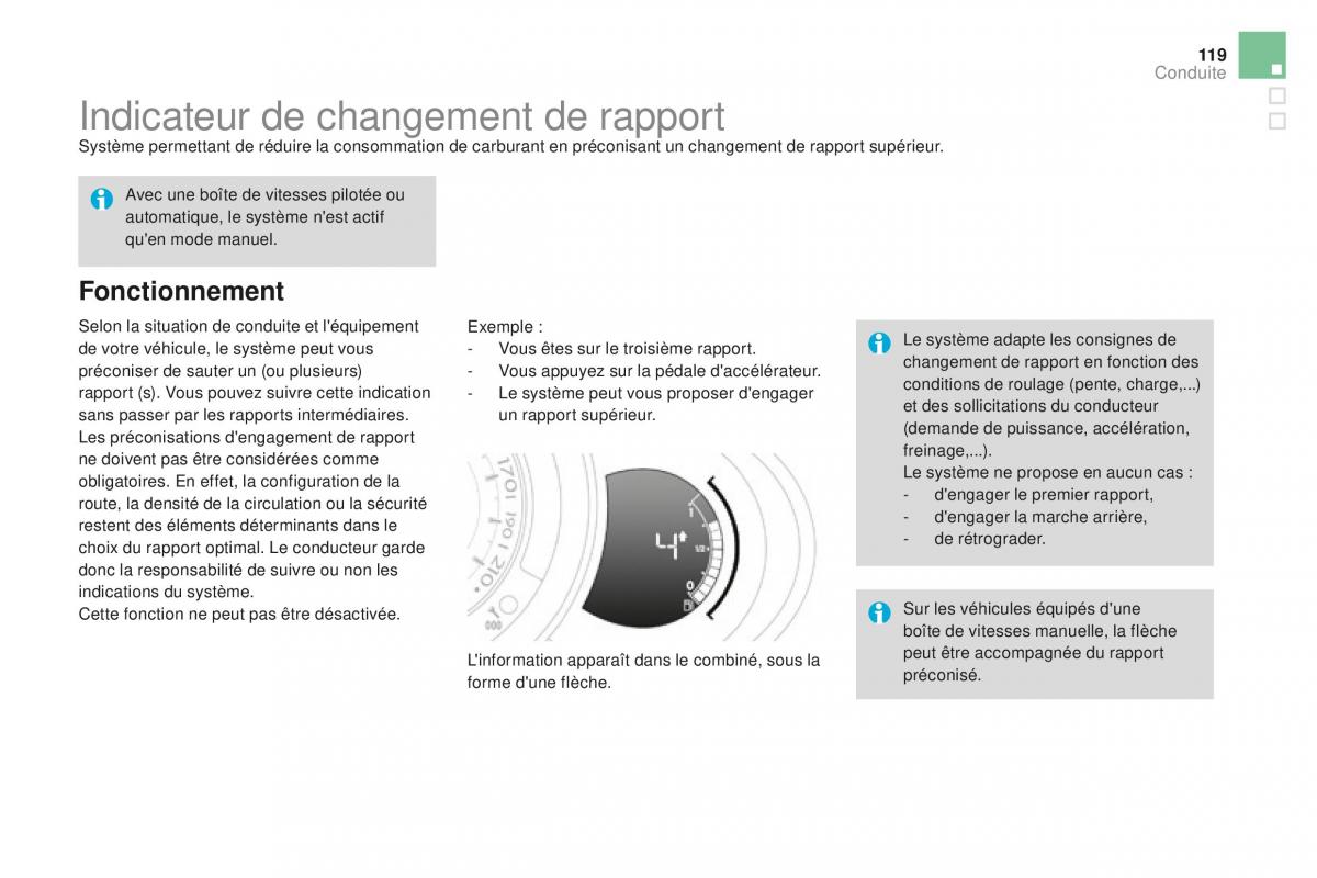 DS3 manuel du proprietaire / page 121