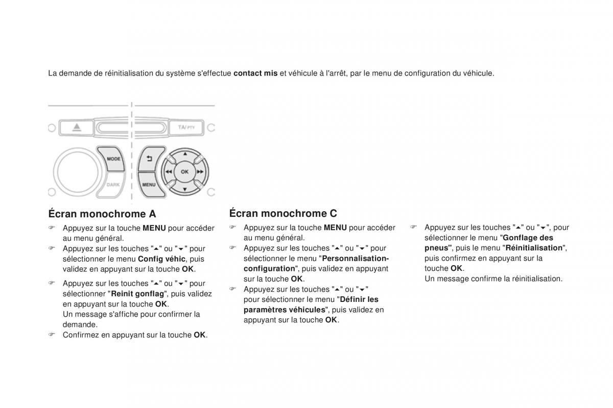 DS3 manuel du proprietaire / page 154