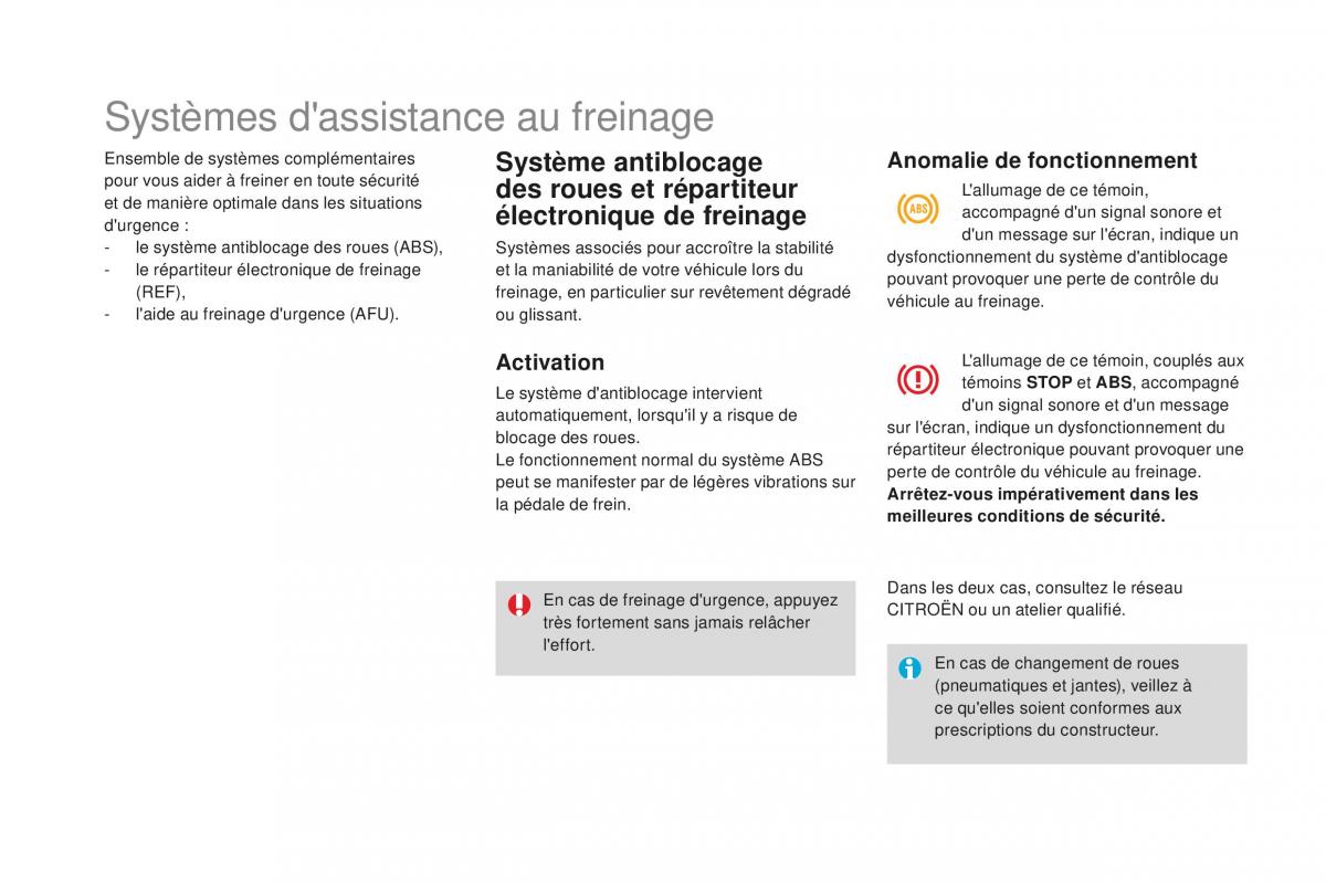 DS3 manuel du proprietaire / page 156