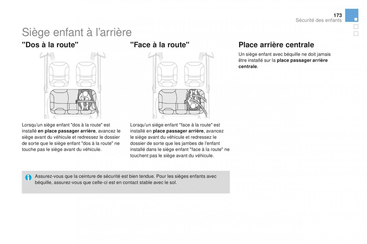 DS3 manuel du proprietaire / page 175