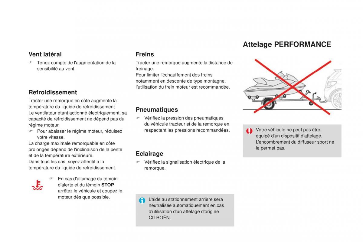 DS3 manuel du proprietaire / page 238