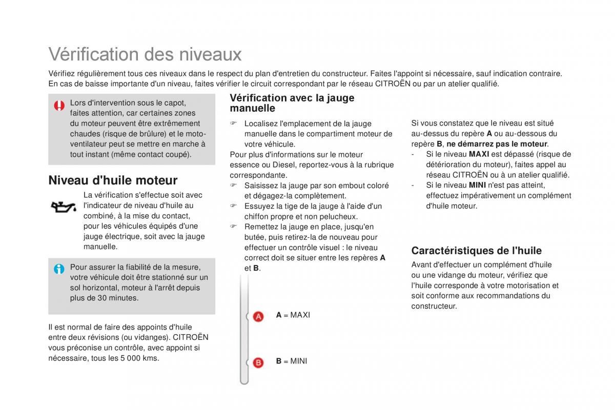 DS3 manuel du proprietaire / page 250