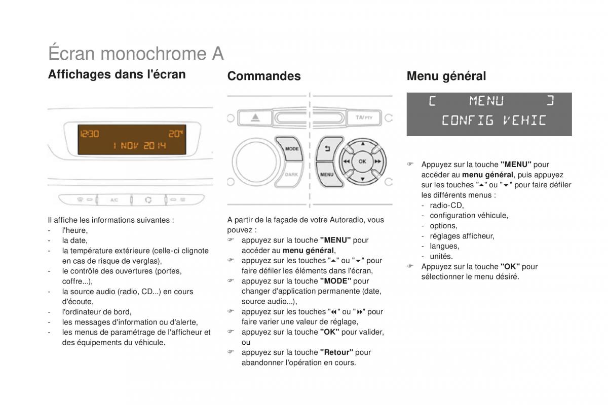 DS3 manuel du proprietaire / page 44