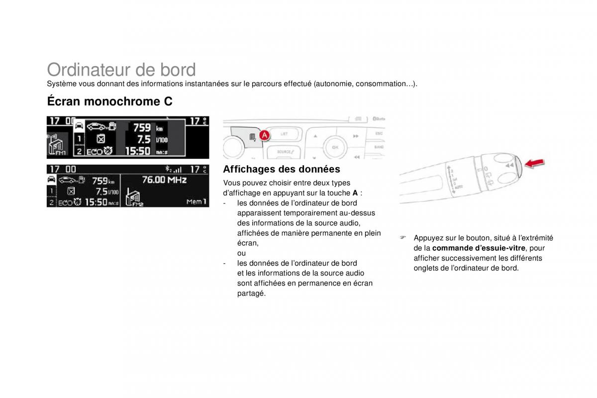 manual  DS4 manuel du proprietaire / page 58