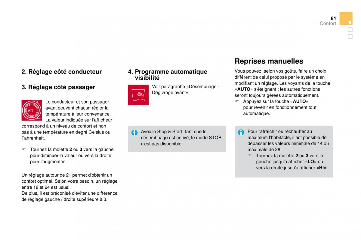 manual  DS4 manuel du proprietaire / page 69