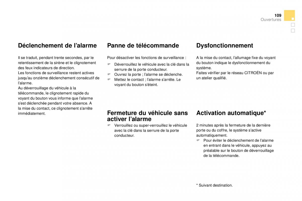 manual  DS4 manuel du proprietaire / page 98