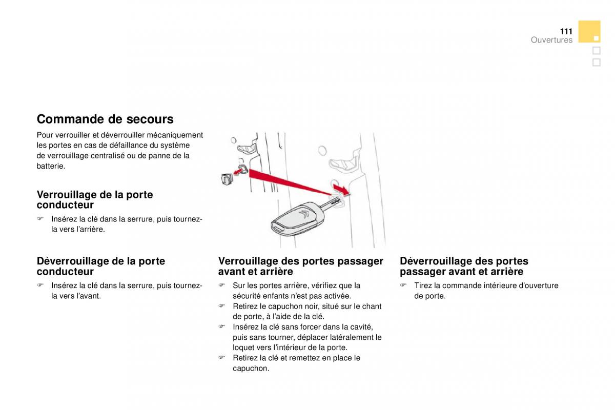 manual  DS4 manuel du proprietaire / page 100