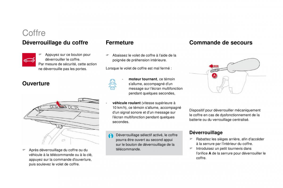 manual  DS4 manuel du proprietaire / page 101