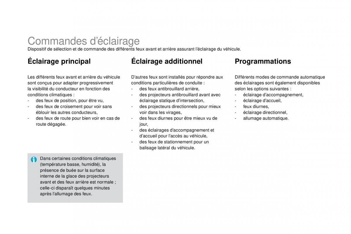 manual  DS4 manuel du proprietaire / page 107