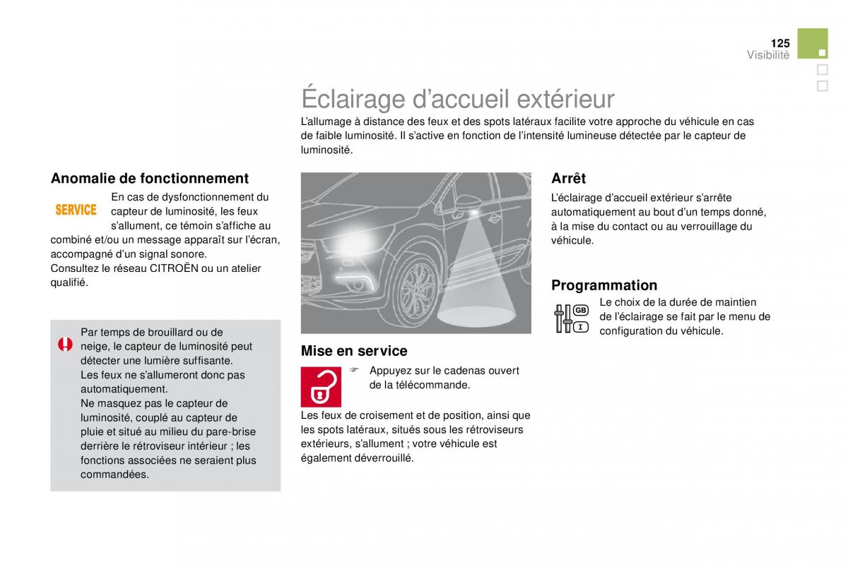 manual  DS4 manuel du proprietaire / page 112