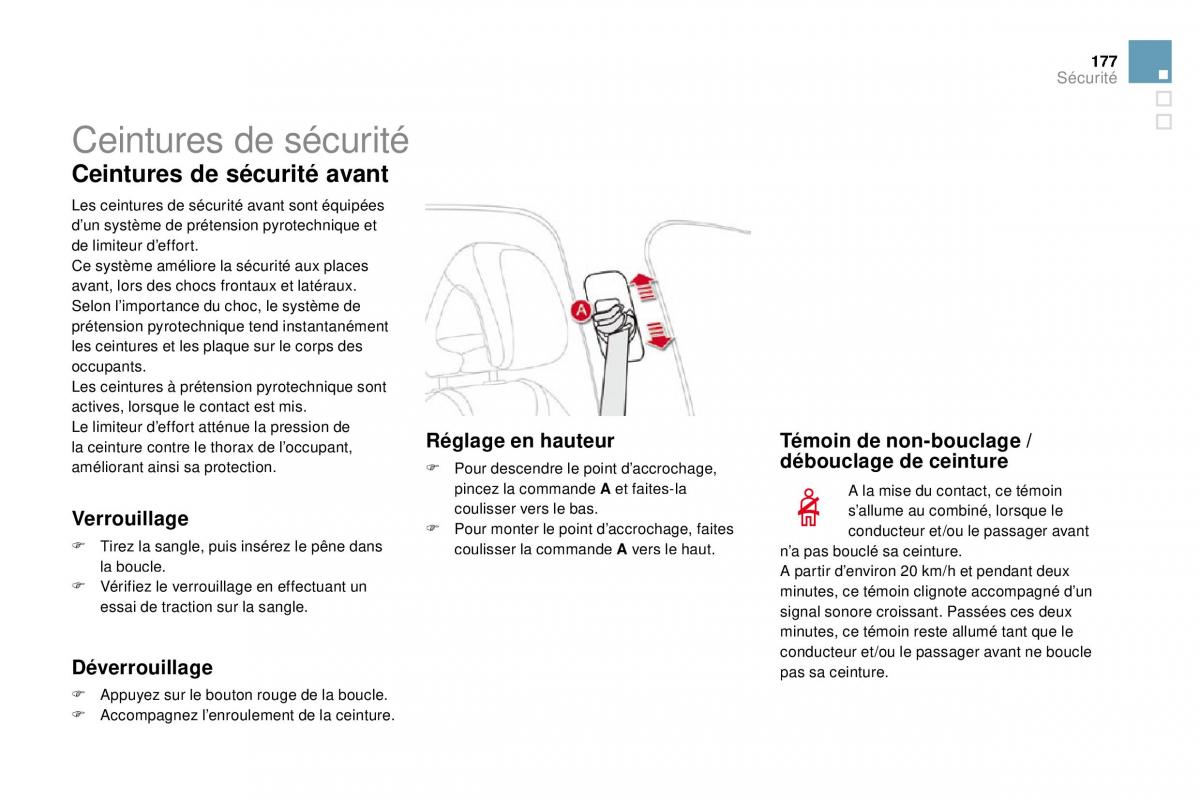 manual  DS4 manuel du proprietaire / page 157