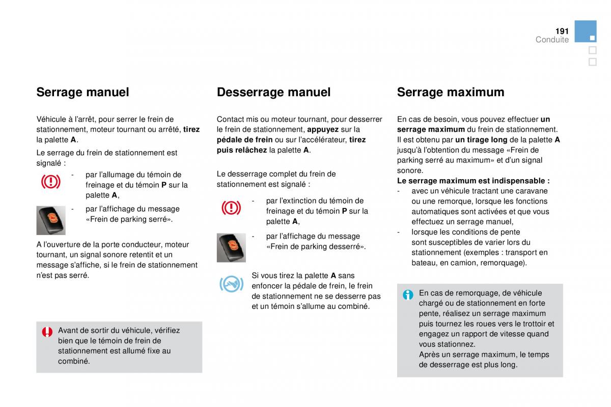 manual  DS4 manuel du proprietaire / page 170