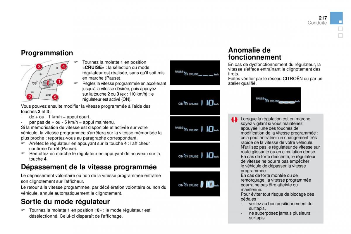 manual  DS4 manuel du proprietaire / page 196