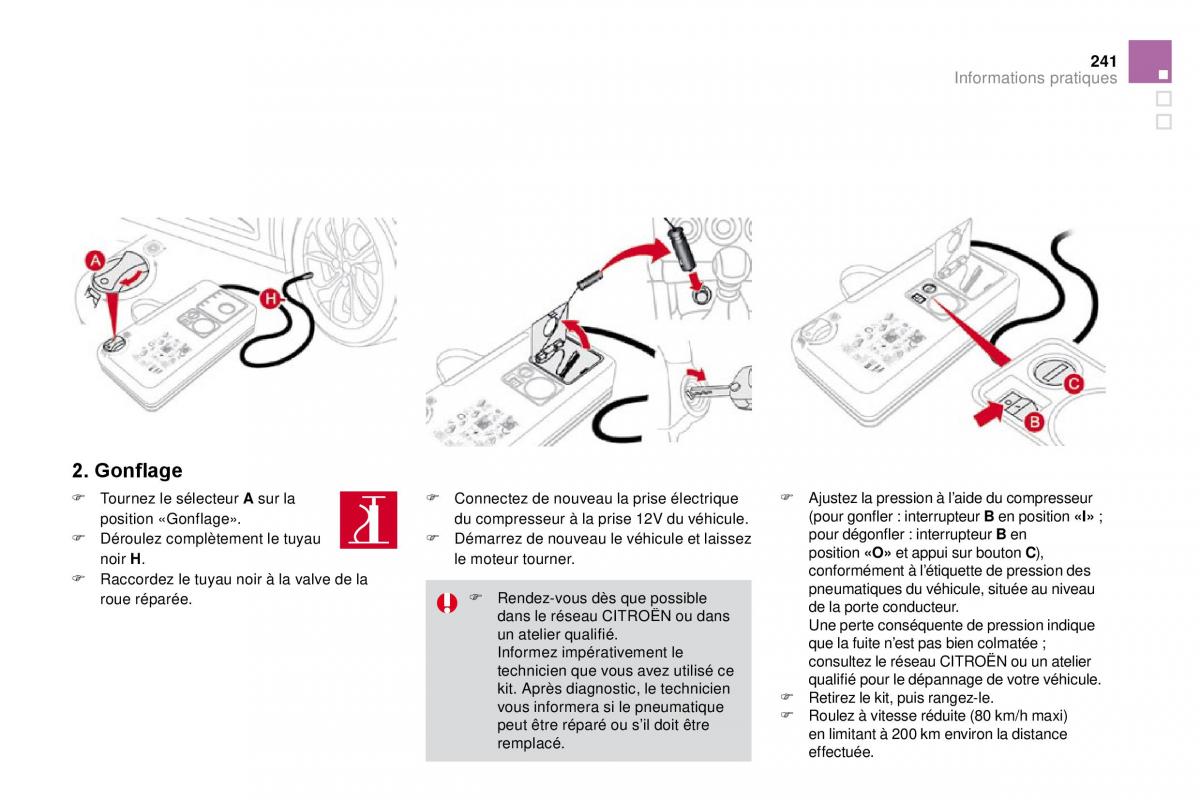 manual  DS4 manuel du proprietaire / page 215