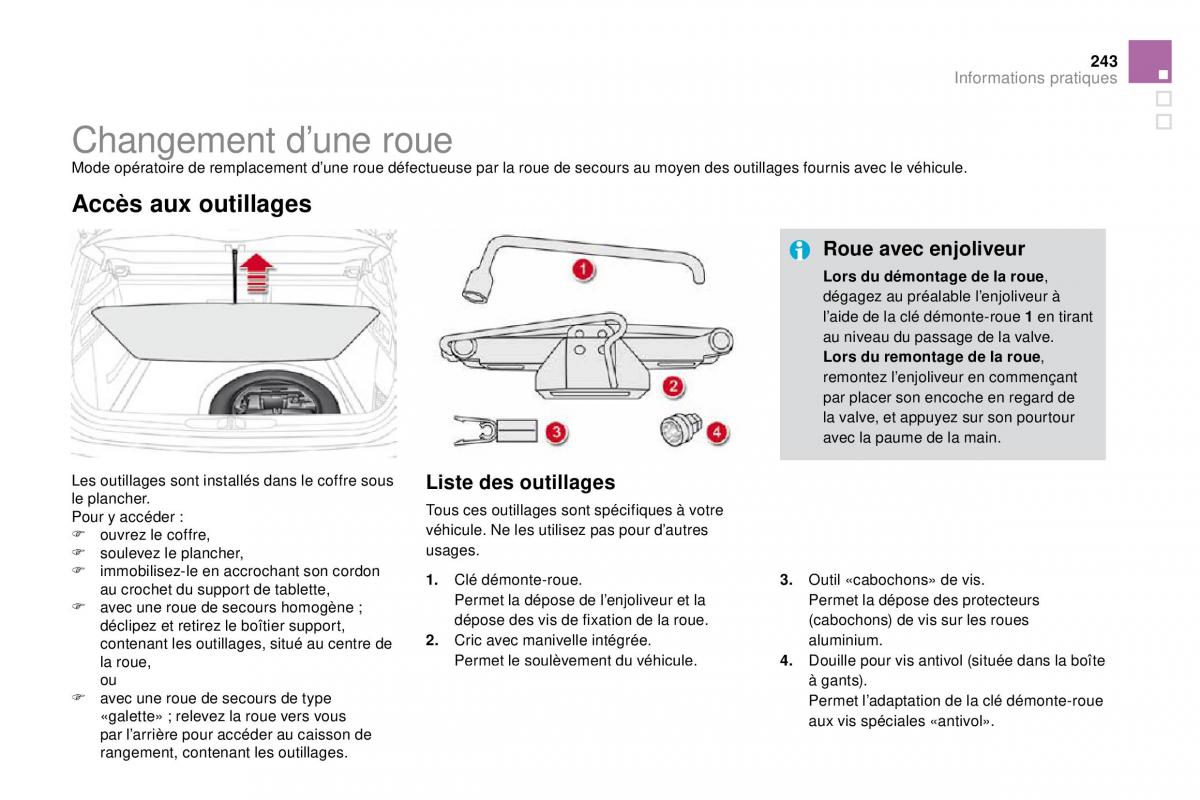 manual  DS4 manuel du proprietaire / page 217