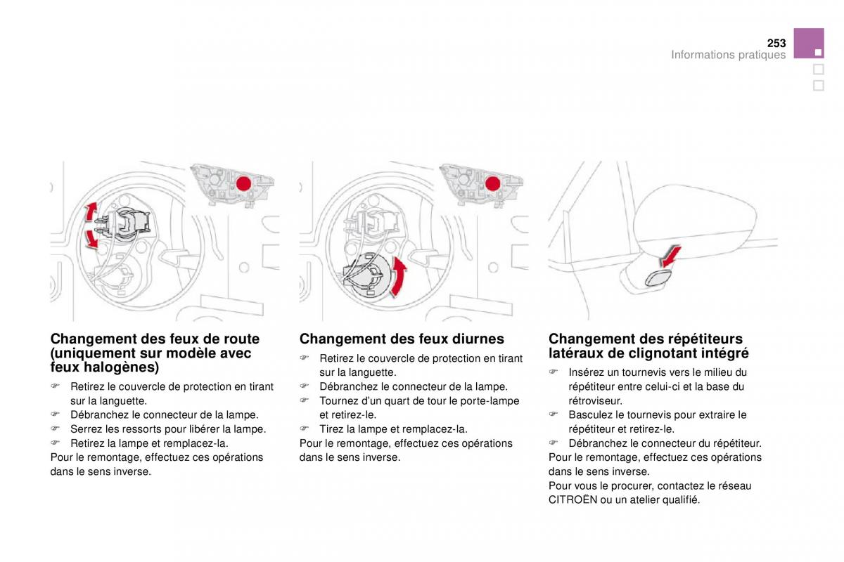 manual  DS4 manuel du proprietaire / page 227